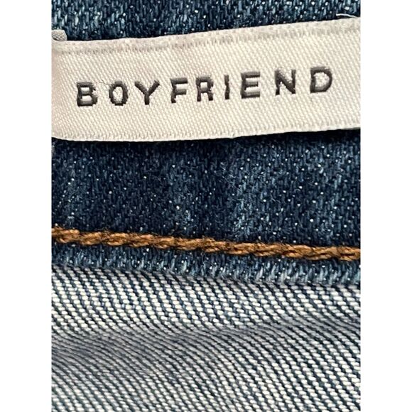 Kenneth Cole Womens Boyfriend Jeans Medium Wash Size 6 Mid Rise Classic Denim - Picture 10 of 12